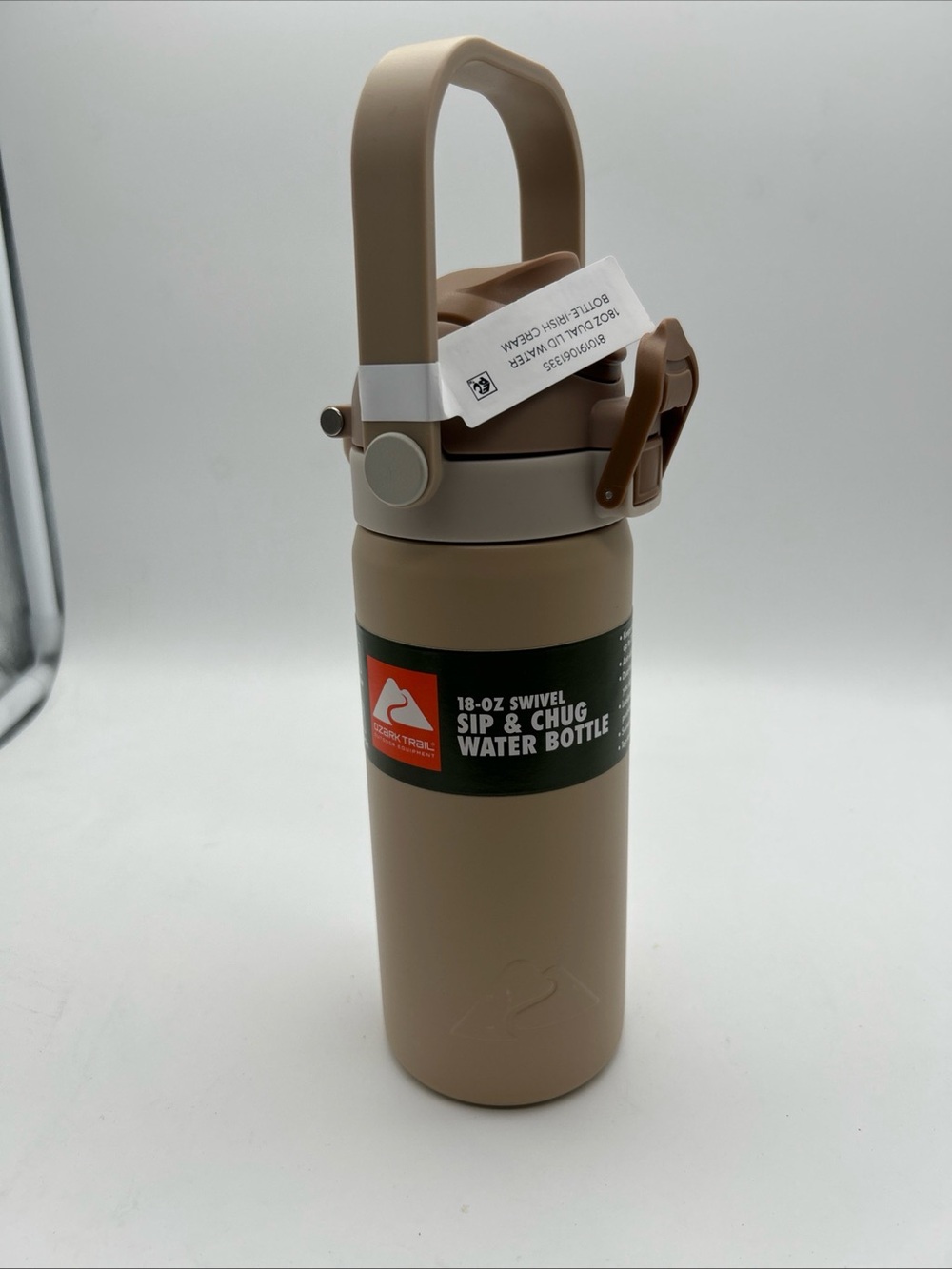 Ozark Trail Tan 18-oz Swivel Sip & Chug Water Bottle